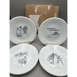Disney Star Wars Dessert Set of 8 Corelle 6.75 Plates NEW ORIGINAL BOX